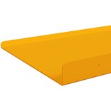  Lebdeća polica Zidne 4 pcs Žuta 60 x 18 x 2,5 cm Čelik | shoptok.hr