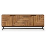 Marckeric TV omarica iz masivnega manga v naravni barvi 160x58 cm Nereida – Cene