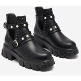 Resti Black women's boots on a solid sole Itreff- Footwear | ePonuda.com