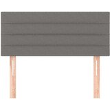  Posteljno vzglavje temno sivo 80x5x78/88 cm blago, (20795098) | Shoptok.si