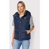 Tommy Jeans Telovnik Tjw Alaska DW0DW14290 Mornarsko modra Regular Fit