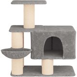  Mačje drvo s sisalnim postoljima za grebanje Svjetlosiva 96 cm | shoptok.hr