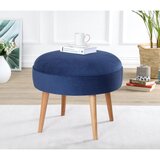 Atelier Del Sofa tabure romley dark blue Cene