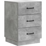  Noćni ormar Betonska siva 43 x 41 x 63,5 cm Konstruirano drvo | shoptok.hr