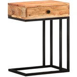 vidaXL Stranska mizica U-oblike 45x30x61 cm trden akacijev les Cene