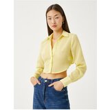 Koton Shirt - Yellow - Regular Cene