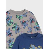 Sinsay Paket od 2 majica s dugim rukavima Stitch | shoptok.hr