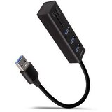 Axagon USB HUB HMA-CR3A 3x USB-A + SD/microSD, 20cm | shoptok.hr