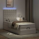  Okvir kreveta s madracem bijela 100x200cm umjetna koža | shoptok.hr