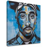  Slika TUPAC SHAKUR - Reper na nebu | 100% originalno oslikano akrilom | shoptok.hr