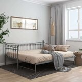  Izvlečni posteljni okvir siv iz kovine 90x200 cm, (20606288) | Shoptok.si