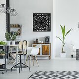 WALLXPERT Zidna dekoracija Kilim, crna Cijene