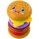 Slagalica s hamburgerima i dijelovima za sastavljanje - edukativna igračka za djecu | shoptok.hr