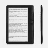Venisymlis 7" bralnik e-knjig - 8 GB prostora za shranjevanje, 512 MB RAM (črn), (22105465) | Shoptok.si