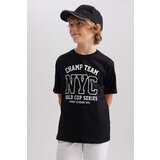Defacto New Regular Fit Printed Short Sleeve T-Shirt | shoptok.hr