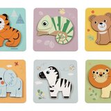CUTE&COOL- Cute&Cool drvena igračka slagalica umetaljka, 6kom Cijene