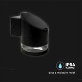  LED solarno spoljašnje zidno svetlo LED/1W/3,7V 3000K IP54 1200 mAh crna | Eponuda.com