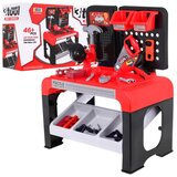  Otroški set orodja s postoljem in 46 elementi - -črno/rdeči | Shoptok.si