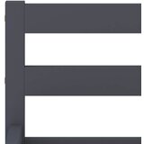  Okvir za krevet od masivne borovine sivi 160 x 200 cm | shoptok.hr