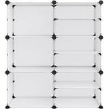  Stalak za cipele prozirni 84 x 31,5 x 93 cm PP | shoptok.hr