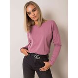 BASIC Feel Good Blouse-RV-BZ-5890.10-dark pink | Shoptok.si