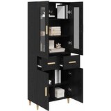  Highboard Crni hrast 69,5 x 34 x 180 cm Konstruirano drvo | shoptok.hr