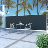 Maison Chic Zložljiva stranska tenda - Senčniki 160x500 cm črna, (22041595) | Shoptok.si