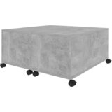  Stolić za kavu siva boja betona 75 x 75 x 38 cm od iverice | Eponuda.com