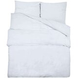  Set posteljine za poplun bijeli 260 x 220 cm pamučni | shoptok.hr