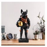 WALLXPERT decorative object figura chien astronaut 1 Cene