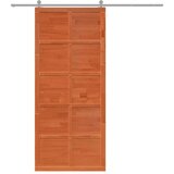  Vrata staje Voštanosmeđa 80 x 2 5 x 208 cm Masivna borovina - Voštanosmeđa 80 x 2 5 x 208 cm | shoptok.hr