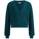 WE Fashion Pletena jopa smaragd | Shoptok.si