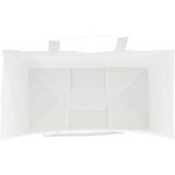  Papirnate vrećice 50 kom s ručkama bijele 32x17x44 cm | shoptok.hr