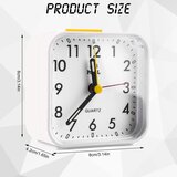 Venisymlis Jutranja Budilka, 3D Digitalne Kvarčne Analogne Budilke, Majhen Tihi Netiktakajoči Potovalni Alarm Cl, (22060491) | Shoptok.si