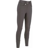 Pikeur Jahalne hlače Ceelina GRIDTEXLEATHER, basalt grey - 44 | Shoptok.si