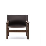Kave Home Temno rjav usnjen fotelj Jan – | Shoptok.si