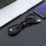 Acefast kabel USB A na Type C 3A C2-04 silikonski 120 cm crni | shoptok.hr
