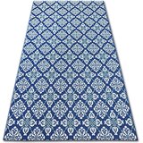 RugsX Preproge Preproga v videzu sisala COLOR 19246/699 Cvetje 160x230 cm Modra | Shoptok.si