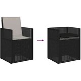  Komplet za jedilnico v vrtu 5 pcs Antracit in svetlo siva PP, (5000301195) | Shoptok.si