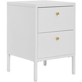 House Nordic Bijeli metalni noćni ormarić Dalby – | shoptok.hr