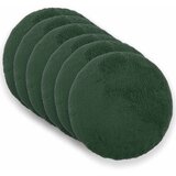  Presvlaka za jastuk 6 pcs HEERLEN Tamnozelena Ø 60 cm Bouclé | shoptok.hr