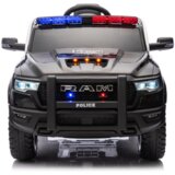  Licencirani policijski auto na akumulator ZB618P Dodge Ram - crni | shoptok.hr