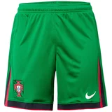 Nike Športne hlače travnato zelena / rdeča / črna / bela