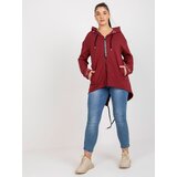 RELEVANCE Sweatshirt-RV-BL-8266.34P-burgundy | Shoptok.si