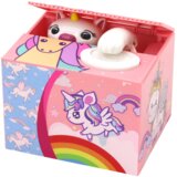  Piggy bank Unicorn Learning to save Unicorn Pink Melody | shoptok.hr