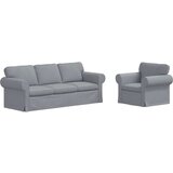 SOFA 2 pcs Svijetlo siva Metal | shoptok.hr
