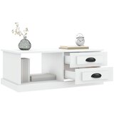  Stolić za kavu bijeli 90 x 50 x 35 cm od konstruiranog drva | Eponuda.com