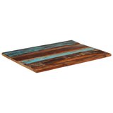 Pravokutna stolna ploča 70 x 90 cm 25 - 27 mm obnovljeno drvo | shoptok.hr