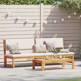 vidaXL Sun Lounger Rjava Akacijev les Ena velikost | Shoptok.si