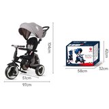 Qplay tricikl za decu Rito Plus Black, 10m+ | Eponuda.com